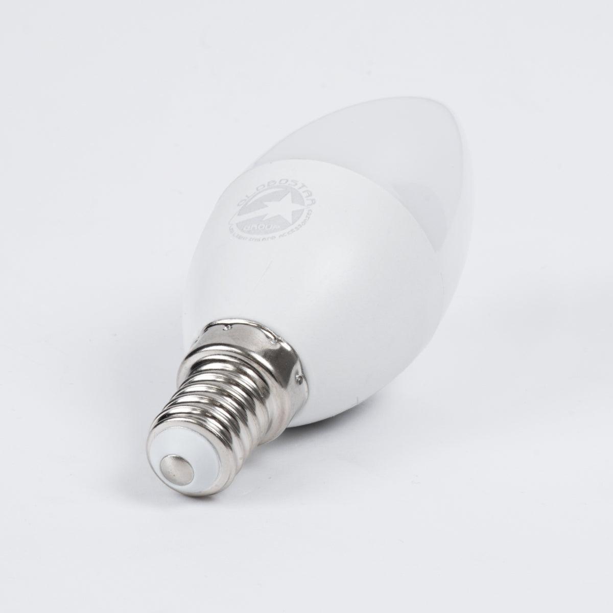60010 Λάμπα LED E14 C37 Κεράκι 8W 904lm 260° AC 220-240V IP20 Φ3.7 x Υ10cm Φυσικό Λευκό 4500K