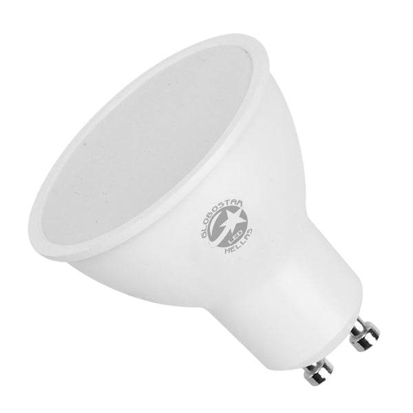 Λάμπα LED Σποτ GU10 8W 230V 780lm 120° Φυσικό Λευκό 4500k GloboStar 01755 - ledmania.gr