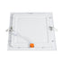 GloboStar® 60198 Χωνευτό LED Panel 20W 2120lm 120° AC 220-240V IP20 Μ22.5 x Π22.5 x Υ1.9cm Φυσικό Λευκό 4500K - 3 Χρόνια Εγγύηση