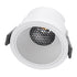 GloboStar® PLUTO-M 60254 Χωνευτό LED Spot Downlight TrimLess Φ8.4cm 10W 1300lm 38° AC 220-240V IP20 Φ8.4 x Υ5.9cm - Στρόγγυλο - Λευκό & Anti-Glare HoneyComb - Φυσικό Λευκό 4500K - Bridgelux COB - 5 Years Warranty - ledmania.gr