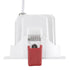 GloboStar® LEO-SQ 60290 Χωνευτό LED Spot Downlight TrimLess Μ8.5xΠ8.5cm 10W 1300lm 38° AC 220-240V IP20 Μ8.5 x Π8.5 x Υ6.6cm - Τετράγωνο - Κινούμενο - Λευκό & Anti-Glare HoneyComb - Φυσικό Λευκό 4500K - Bridgelux COB - 5 Years Warranty - ledmania.gr