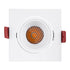 GloboStar® LEO-SQ 60290 Χωνευτό LED Spot Downlight TrimLess Μ8.5xΠ8.5cm 10W 1300lm 38° AC 220-240V IP20 Μ8.5 x Π8.5 x Υ6.6cm - Τετράγωνο - Κινούμενο - Λευκό & Anti-Glare HoneyComb - Φυσικό Λευκό 4500K - Bridgelux COB - 5 Years Warranty - ledmania.gr