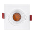 GloboStar® LEO-SQ 60291 Χωνευτό LED Spot Downlight TrimLess Μ8.5xΠ8.5cm 10W 1250lm 38° AC 220-240V IP20 Μ8.5 x Π8.5 x Υ6.6cm - Τετράγωνο - Κινούμενο - Λευκό & Anti-Glare HoneyComb - Θερμό Λευκό 2700K - Bridgelux COB - 5 Years Warranty - ledmania.gr