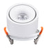 GloboStar® OMEGA-R 60294 Χωνευτό LED Spot Downlight TrimLess Φ10cm 12W 1560lm 36° AC 220-240V IP20 Φ10 x Υ8.2cm - Στρόγγυλο - Λευκό - Φυσικό Λευκό 4500K - Bridgelux COB - 5 Years Warranty - ledmania.gr