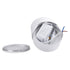 GloboStar® OMEGA-S 60298 Επιφανειακό LED Spot Downlight Φ10cm 12W 1560lm 36° AC 220-240V IP20 Φ10 x Υ10.5cm - Στρόγγυλο - Λευκό - Φυσικό Λευκό 4500K - Bridgelux COB - 5 Years Warranty - ledmania.gr