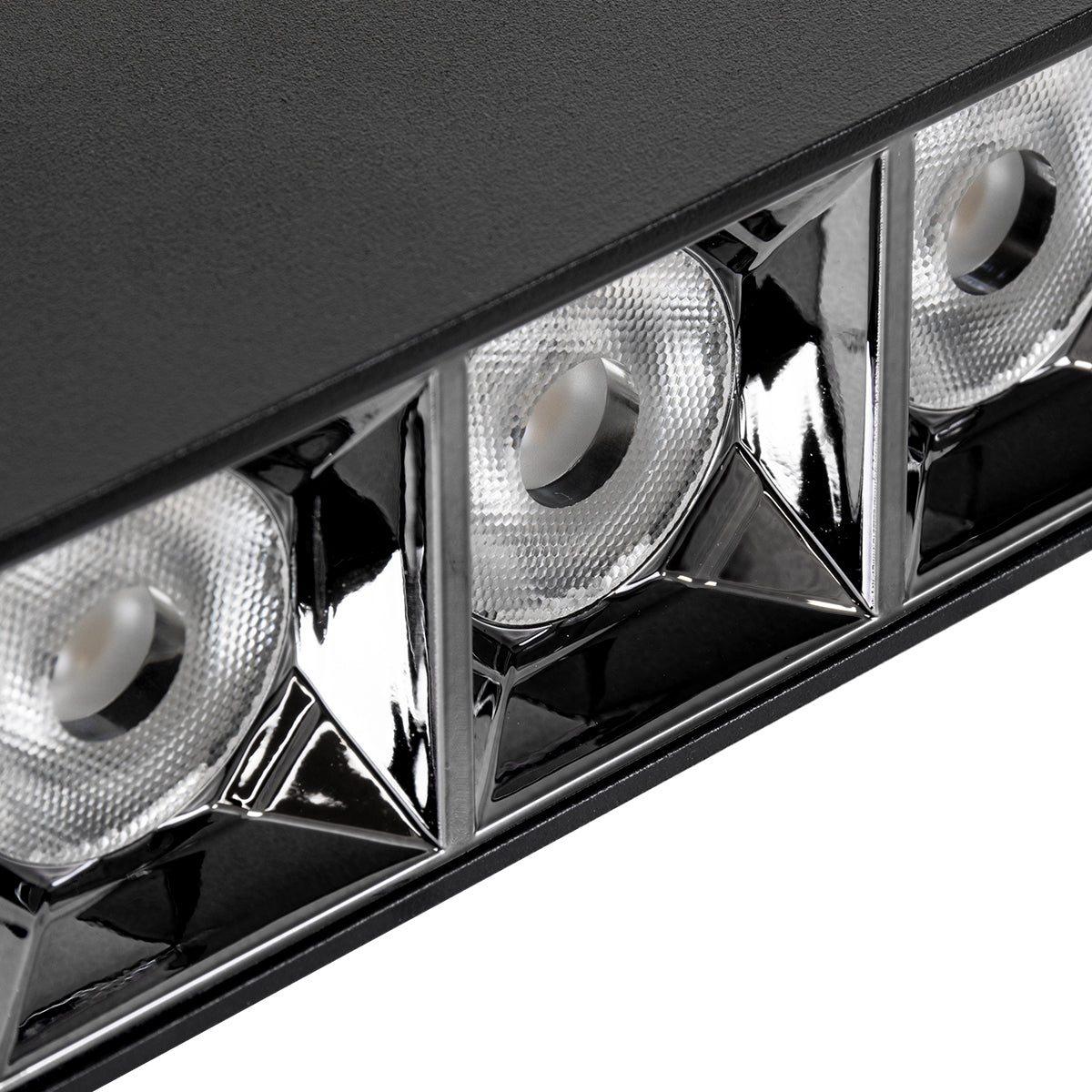 GloboStar® LUMINAR SUPERIOR 60325 Επιφανειακό LED Spot Downlight TrimLess 12W 1620lm 36° AC 220-240V IP20 Μ11.8 x Π4.2 x Υ6.6cm - Μαύρο με Κάτοπτρο Χρωμίου - Θερμό Λευκό 2700K - Bridgelux High Lumen Chip Gen2 - TÜV Certified Driver - 5 Years Warranty - ledmania.gr
