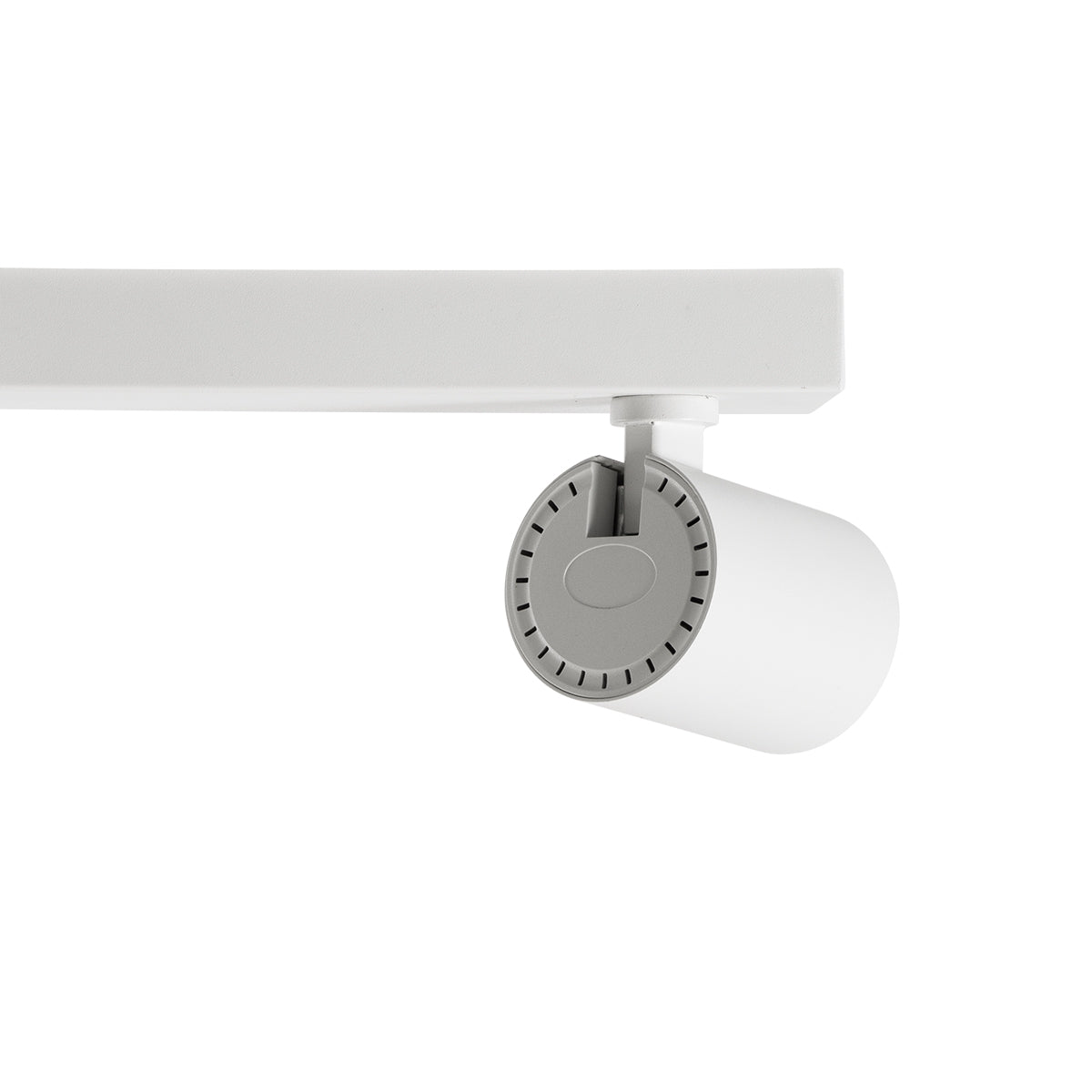 GloboStar® LEONARDO 60349 Μοντέρνο Φωτιστικό Οροφής Ράγα με Κινούμενα Σποτ LED Spot Downlight 30W 3600lm 60° AC 220-240V IP20 Μ52 x Π7 x Υ11.8cm - Λευκό - Φυσικό Λευκό 4500K - Bridgelux COB - ledmania.gr