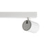 GloboStar® LEONARDO 60349 Μοντέρνο Φωτιστικό Οροφής Ράγα με Κινούμενα Σποτ LED Spot Downlight 30W 3600lm 60° AC 220-240V IP20 Μ52 x Π7 x Υ11.8cm - Λευκό - Φυσικό Λευκό 4500K - Bridgelux COB - ledmania.gr