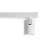 GloboStar® LEONARDO 60349 Μοντέρνο Φωτιστικό Οροφής Ράγα με Κινούμενα Σποτ LED Spot Downlight 30W 3600lm 60° AC 220-240V IP20 Μ52 x Π7 x Υ11.8cm - Λευκό - Φυσικό Λευκό 4500K - Bridgelux COB - ledmania.gr