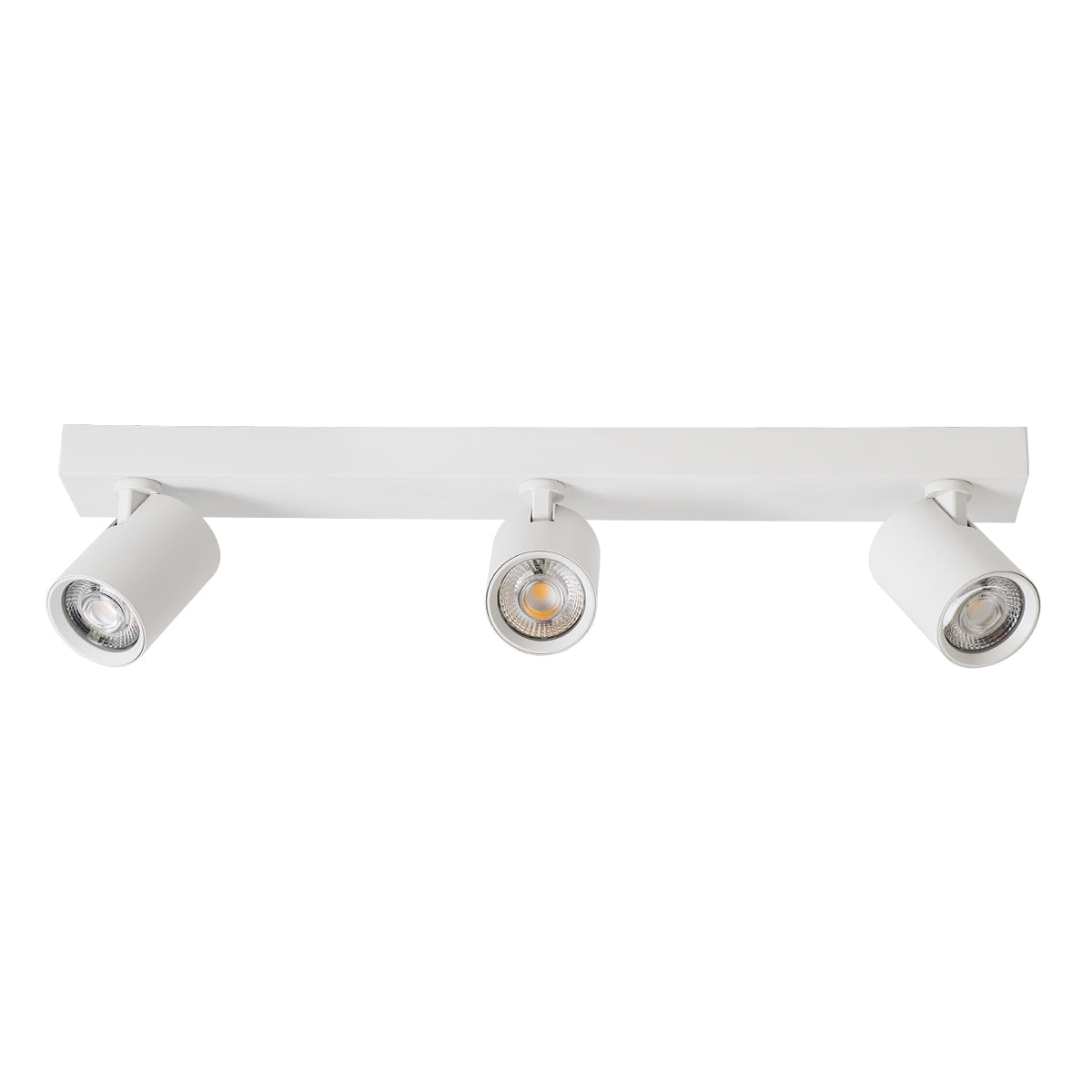 GloboStar® LEONARDO 60349 Μοντέρνο Φωτιστικό Οροφής Ράγα με Κινούμενα Σποτ LED Spot Downlight 30W 3600lm 60° AC 220-240V IP20 Μ52 x Π7 x Υ11.8cm - Λευκό - Φυσικό Λευκό 4500K - Bridgelux COB - ledmania.gr