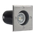 GloboStar® GIGO 60364 Χωνευτό Τετράγωνο Σποτ Δαπέδου για Λάμπα MR16 με Ντουί GU10 - Αδιάβροχο IP68 - IK09 - Ανοξείδωτο Ατσάλι / Stainless Steel 316 - Tempered Glass - Μ11 x Π11 x Υ11.5cm - Nickel Ματ - ledmania.gr