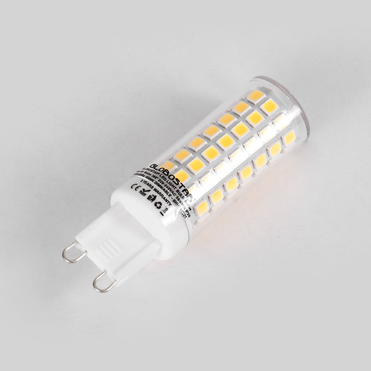 GloboStar® 60391 Λάμπα LED G9 4W 564lm 360° AC 220-240V IP20 Φ1.86 x Υ6.3cm Φυσικό Λευκό 4500K Dimmable