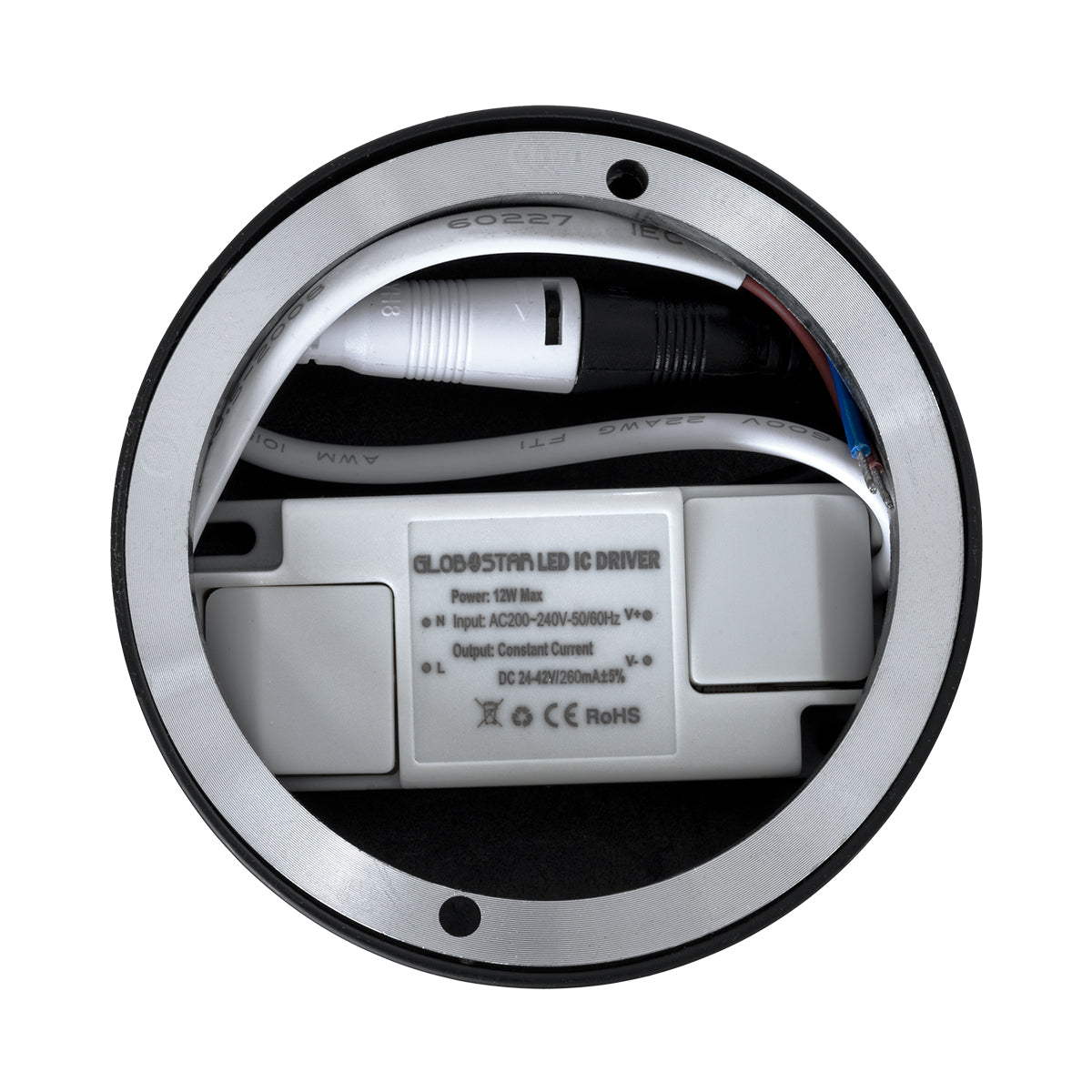 GloboStar® DETRONIC 60503 Επιφανειακό Κινούμενο Spot Downlight LED 10W 1350lm 24° AC 220-240V IP20 Φ9cm x Υ16cm - Στρόγγυλο - Μαύρο - Ψυχρό Λευκό 6000K - Bridgelux COB - TÜV Certified Driver - 5 Χρόνια Εγγύηση - ledmania.gr