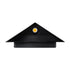 GloboStar® STEALTH 60520 Φωτιστικό Τοίχου - Απλίκα Αρχιτεκτονικού Φωτισμού Εσωτερικού/Εξωτερικού Χώρου Up or Down LED 10W 1000lm 60° AC220-240V Αδιάβροχο IP65 - Σώμα Αλουμινίου & Tempered Glass - Μ17 x Π17 x Υ7.5cm - Θερμό Λευκό 2700K - Μαύρο - Bridgel... - ledmania.gr