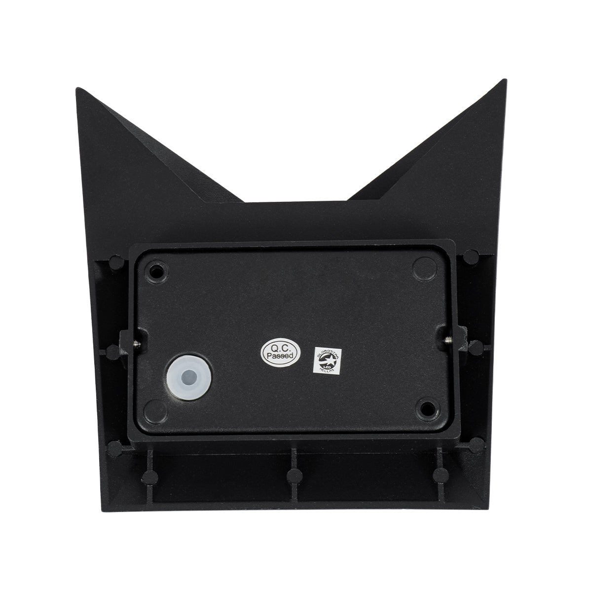 GloboStar® STEALTH 60523 Φωτιστικό Τοίχου - Απλίκα Αρχιτεκτονικού Φωτισμού Εσωτερικού/Εξωτερικού Χώρου Up or Down LED 10W 1100lm 60° AC220-240V Αδιάβροχο IP65 - Σώμα Αλουμινίου & Tempered Glass - Μ17 x Π17 x Υ7.5cm - Φυσικό Λευκό 4500K - Μαύρο - Bridge... - ledmania.gr