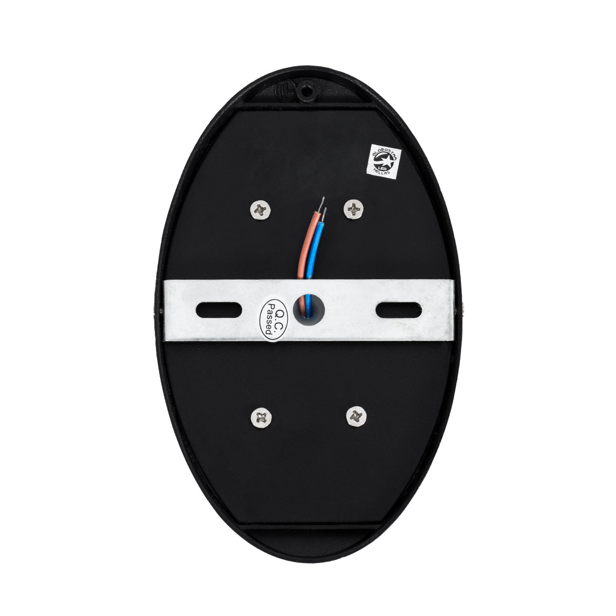 GloboStar® JEREMY 60532 Φωτιστικό Τοίχου - Απλίκα Αρχιτεκτονικού Φωτισμού Εσωτερικού/Εξωτερικού Χώρου Up & Down LED 10W 1000lm 60° AC220-240V Αδιάβροχο IP65 - Σώμα Αλουμινίου & Tempered Glass - Μ16 x Π10 x Υ7cm - Θερμό Λευκό 2700K - Μαύρο - Bridgelux C... - ledmania.gr