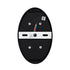 GloboStar® JEREMY 60532 Φωτιστικό Τοίχου - Απλίκα Αρχιτεκτονικού Φωτισμού Εσωτερικού/Εξωτερικού Χώρου Up & Down LED 10W 1000lm 60° AC220-240V Αδιάβροχο IP65 - Σώμα Αλουμινίου & Tempered Glass - Μ16 x Π10 x Υ7cm - Θερμό Λευκό 2700K - Μαύρο - Bridgelux C... - ledmania.gr