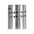 GloboStar® STAINS 60593 Φωτιστικό Τοίχου - Απλίκα Αρχιτεκτονικού Φωτισμού Εσωτερικού Χώρου LED 5W 350lm 360° AC 220-240V IP44 Φ5.5 x Υ7cm - Θερμό Λευκό 2700K - Νίκελ Ματ - Bridgelux Chip - 3 Χρόνια Εγγύηση - ledmania.gr