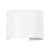 GloboStar® AXIS-R 60638 Φωτιστικό Τοίχου - Απλίκα Αρχιτεκτονικού Φωτισμού Εσωτερικού/Εξωτερικού Χώρου Up & Down LED 10W 1200lm 10 έως 60° AC 220-240V Αδιάβροχο IP65 Μ10 x Π10 x Υ10cm - Φυσικό Λευκό 4500K - Λευκό - Bridgelux Chip - 3 Years Warranty - ledmania.gr