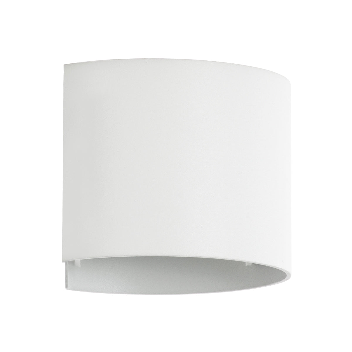 GloboStar® AXIS-R 60638 Φωτιστικό Τοίχου - Απλίκα Αρχιτεκτονικού Φωτισμού Εσωτερικού/Εξωτερικού Χώρου Up & Down LED 10W 1200lm 10 έως 60° AC 220-240V Αδιάβροχο IP65 Μ10 x Π10 x Υ10cm - Φυσικό Λευκό 4500K - Λευκό - Bridgelux Chip - 3 Years Warranty - ledmania.gr