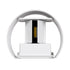 GloboStar® AXIS-R 60638 Φωτιστικό Τοίχου - Απλίκα Αρχιτεκτονικού Φωτισμού Εσωτερικού/Εξωτερικού Χώρου Up & Down LED 10W 1200lm 10 έως 60° AC 220-240V Αδιάβροχο IP65 Μ10 x Π10 x Υ10cm - Φυσικό Λευκό 4500K - Λευκό - Bridgelux Chip - 3 Years Warranty - ledmania.gr