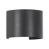 GloboStar® AXIS-R 60639 Φωτιστικό Τοίχου - Απλίκα Αρχιτεκτονικού Φωτισμού Εσωτερικού/Εξωτερικού Χώρου Up & Down LED 10W 1200lm 10 έως 60° AC 220-240V Αδιάβροχο IP65 Μ10 x Π10 x Υ10cm - Φυσικό Λευκό 4500K - Γκρι Ανθρακί- Bridgelux Chip - 3 Years Warranty - ledmania.gr