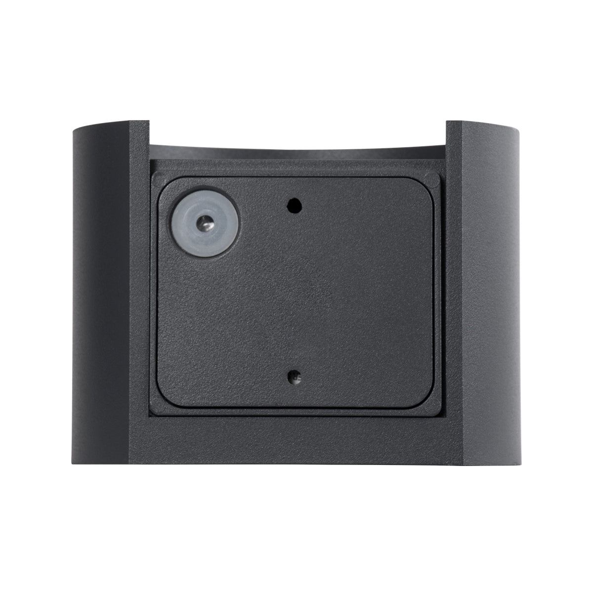 GloboStar® AXIS-R 60639 Φωτιστικό Τοίχου - Απλίκα Αρχιτεκτονικού Φωτισμού Εσωτερικού/Εξωτερικού Χώρου Up & Down LED 10W 1200lm 10 έως 60° AC 220-240V Αδιάβροχο IP65 Μ10 x Π10 x Υ10cm - Φυσικό Λευκό 4500K - Γκρι Ανθρακί- Bridgelux Chip - 3 Years Warranty - ledmania.gr