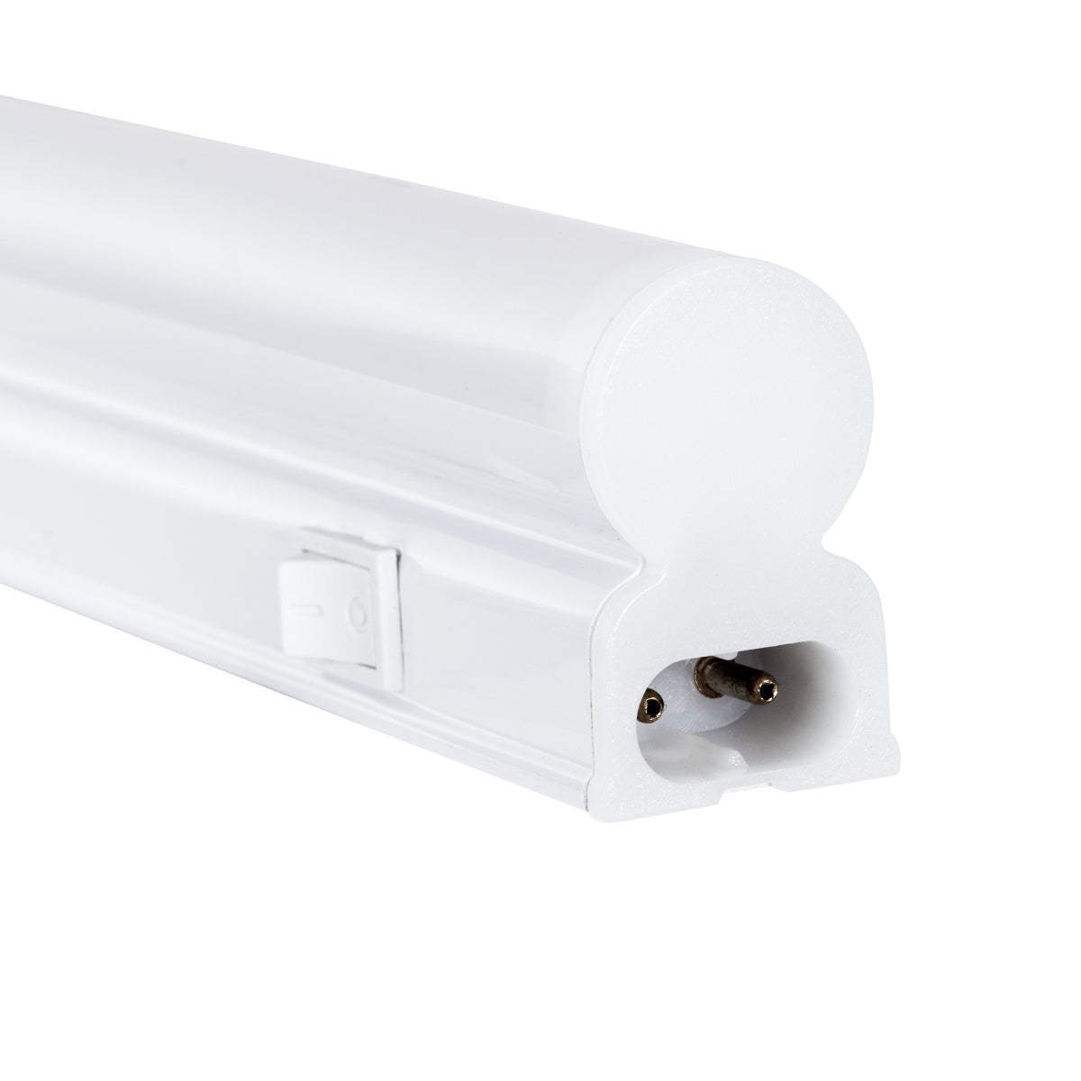 GloboStar® TUBO 60785 Γραμμικό Φωτιστικό Οροφής Linear LED Τύπου T5 Επεκτεινόμενο 5.5W 539lm 180° AC 220-240V IP20 Πάγκου Κουζίνας με Διακόπτη On/Off Μ30 x Π2.2 x Υ3.5cm Φυσικό Λευκό 4500K - Λευκό - 3 Years Warranty - ledmania.gr