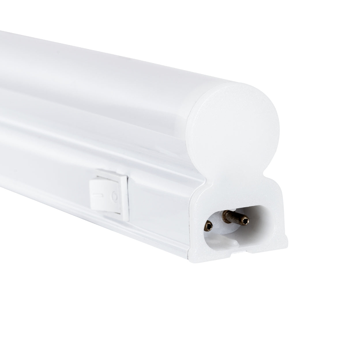 GloboStar® TUBO 60791 Γραμμικό Φωτιστικό Οροφής Linear LED Τύπου T5 Επεκτεινόμενο 18W 1764lm 180° AC 220-240V IP20 Πάγκου Κουζίνας με Διακόπτη On/Off Μ120 x Π2.2 x Υ3.5cm Φυσικό Λευκό 4500K - Λευκό