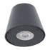 GloboStar® GARDENIA 60794 Φωτιστικό Τοίχου - Απλίκα Αρχιτεκτονικού Φωτισμού Εσωτερικού/Εξωτερικού Χώρου Up or Down Μονόφωτο 1 x GU10 AC220-240V Αδιάβροχο IP65 - Σώμα Αλουμινίου & Tempered Glass - Μ9.5 x Π13 x Υ7.7cm - Γκρι Ανθρακί - 5 Years Warranty - ledmania.gr