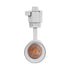 GloboStar® LUGANO 60802 Μονοφασικό Φωτιστικό Σποτ Ράγας LED 10W 1200lm 36° Acrylic HQ LENS AC 220-240V IP20 Φ4.5 x Υ19cm Θερμό Λευκό 2700K - EUROTRACK® System 1L+1N - Λευκό - Bridgelux Chip - TÜV Certified Driver - 5 Χρόνια Εγγύηση - ledmania.gr