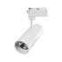 GloboStar® LUGANO 60807 Μονοφασικό Φωτιστικό Σποτ Ράγας LED 20W 2500lm 36° Acrylic HQ LENS AC 220-240V IP20 Φ6.5 x Υ22cm Φυσικό Λευκό 4500K - EUROTRACK® System 1L+1N - Λευκό - Bridgelux Chip - TÜV Certified Driver - 5 Χρόνια Εγγύηση - ledmania.gr