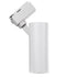 GloboStar® LUGANO 60807 Μονοφασικό Φωτιστικό Σποτ Ράγας LED 20W 2500lm 36° Acrylic HQ LENS AC 220-240V IP20 Φ6.5 x Υ22cm Φυσικό Λευκό 4500K - EUROTRACK® System 1L+1N - Λευκό - Bridgelux Chip - TÜV Certified Driver - 5 Χρόνια Εγγύηση - ledmania.gr