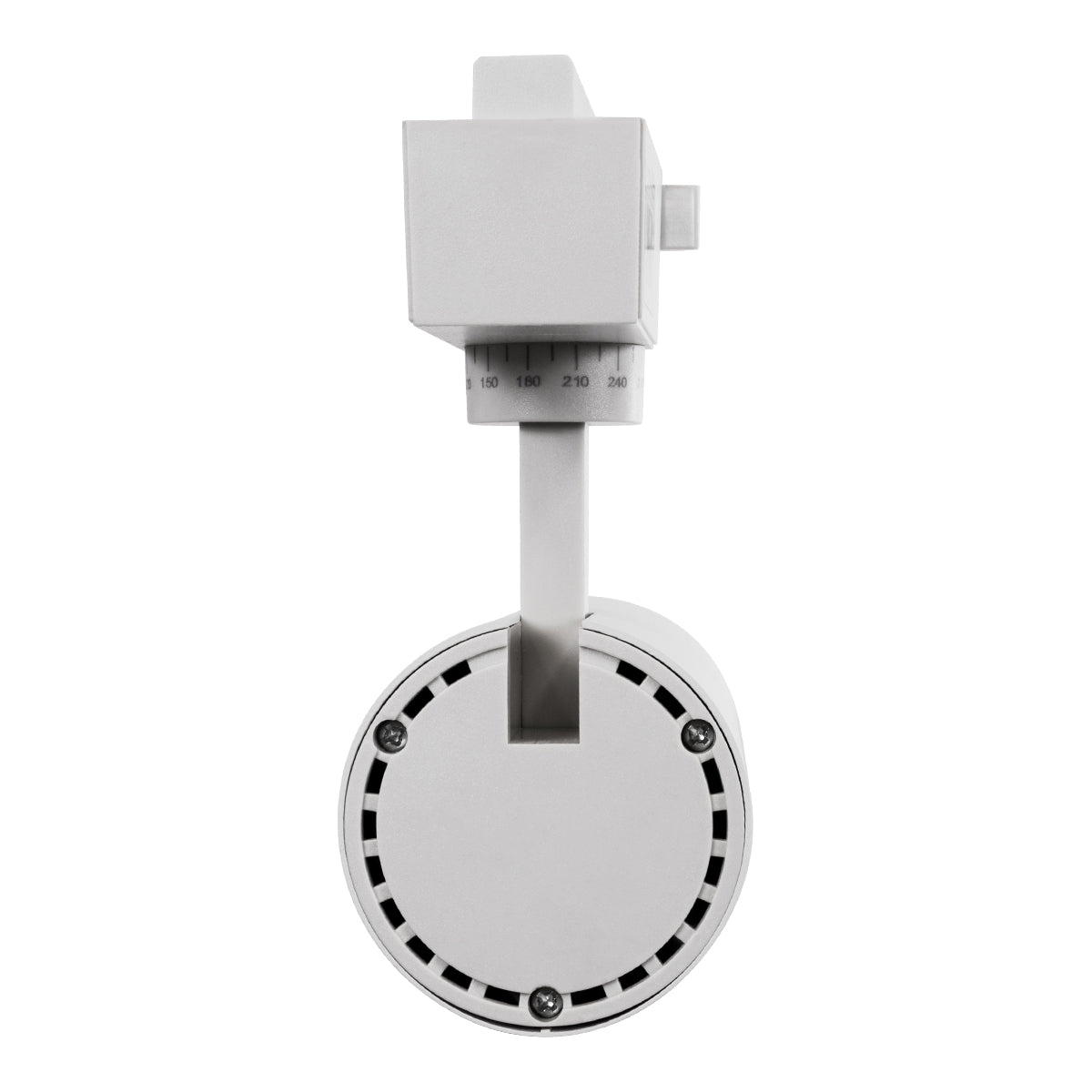 GloboStar® LUGANO 60807 Μονοφασικό Φωτιστικό Σποτ Ράγας LED 20W 2500lm 36° Acrylic HQ LENS AC 220-240V IP20 Φ6.5 x Υ22cm Φυσικό Λευκό 4500K - EUROTRACK® System 1L+1N - Λευκό - Bridgelux Chip - TÜV Certified Driver - 5 Χρόνια Εγγύηση - ledmania.gr