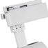 GloboStar® LUGANO 60812 Μονοφασικό Φωτιστικό Σποτ Ράγας LED 30W 3900lm 36° Acrylic HQ LENS AC 220-240V IP20 Φ7.5 x Υ22.7cm Ψυχρό Λευκό 6000K - EUROTRACK® System 1L+1N - Λευκό - Bridgelux Chip - TÜV Certified Driver - 5 Χρόνια Εγγύηση - ledmania.gr