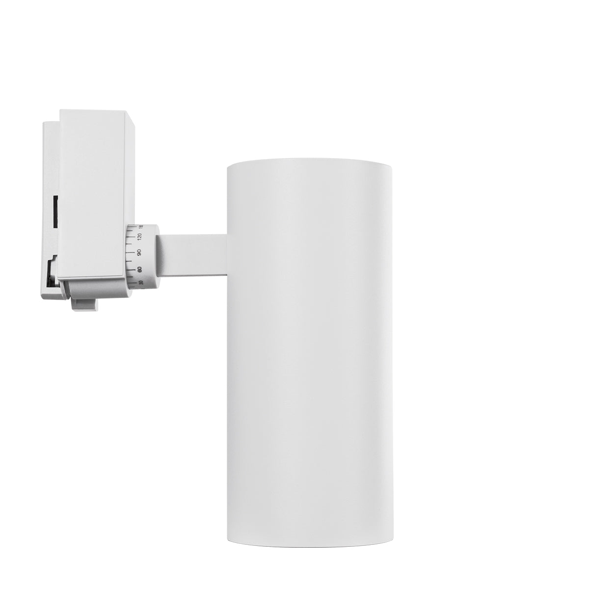 GloboStar® LUGANO 60813 Μονοφασικό Φωτιστικό Σποτ Ράγας LED 30W 3750lm 36° Acrylic HQ LENS AC 220-240V IP20 Φ7.5 x Υ22.7cm Φυσικό Λευκό 4500K - EUROTRACK® System 1L+1N - Λευκό - Bridgelux Chip - TÜV Certified Driver - 5 Χρόνια Εγγύηση - ledmania.gr