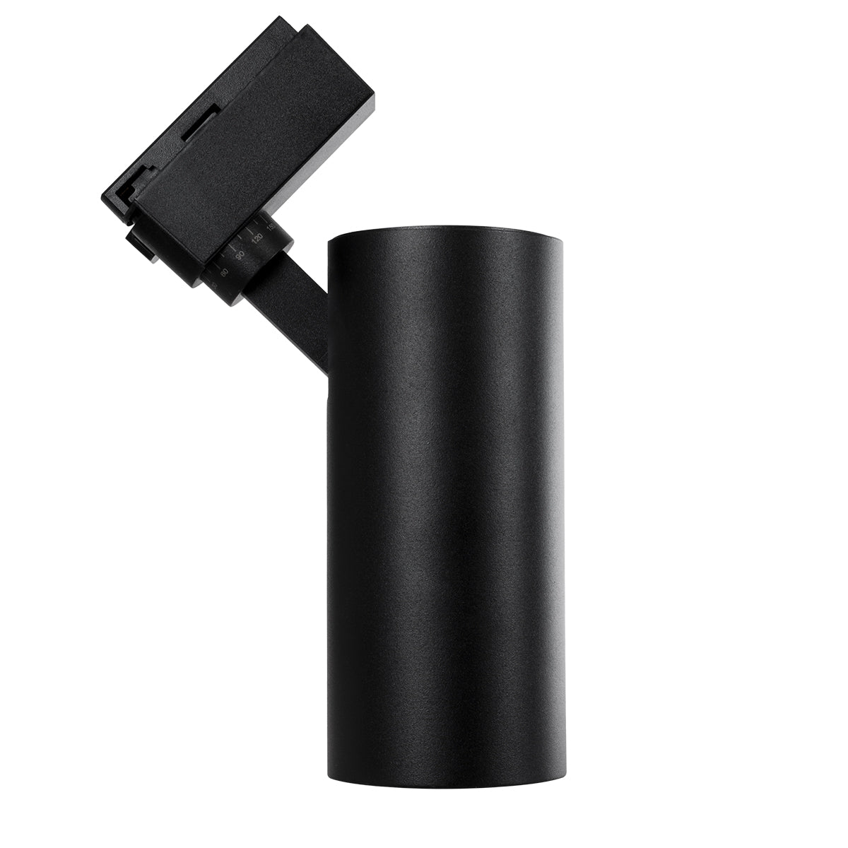 GloboStar® LUGANO 60816 Μονοφασικό Φωτιστικό Σποτ Ράγας LED 30W 3750lm 36° Acrylic HQ LENS AC 220-240V IP20 Φ7.5 x Υ22.7cm Φυσικό Λευκό 4500K - EUROTRACK® System 1L+1N - Μαύρο - Bridgelux Chip - TÜV Certified Driver - 5 Χρόνια Εγγύηση - ledmania.gr
