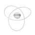 GloboStar® DEXTER 60918 Κρεμαστό Φωτιστικό Οροφής Design LED CCT 120W 13440lm 300° AC 220-240V - Εναλλαγή Φωτισμού μέσω Τηλεχειριστηρίου All In One Ψυχρό 6000k+Φυσικό 4500k+Θερμό 2700k Dimmable Φ103cm - Λευκό - 3 Years Warranty - ledmania.gr