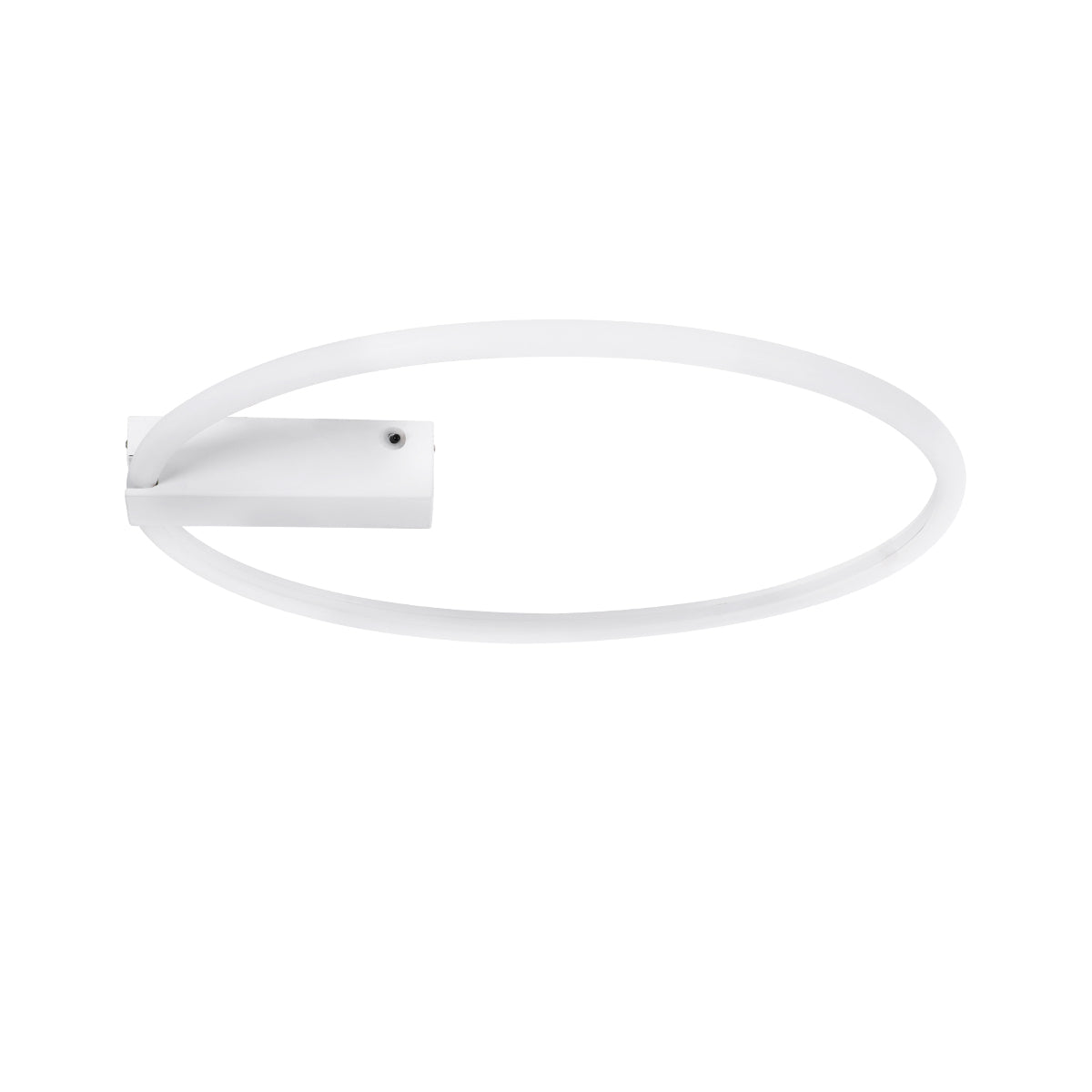 GloboStar® CINDERELLA 60981 Φωτιστικό Οροφής Δαχτυλίδι-Κύκλος LED CCT 30W 3360lm 360° AC 220-240V - Εναλλαγή Φωτισμού μέσω Τηλεχειριστηρίου All In One Ψυχρό 6000k+Φυσικό 4500k+Θερμό 2700k Dimmable Φ50cm - Λευκό - 3 Years Warranty - ledmania.gr