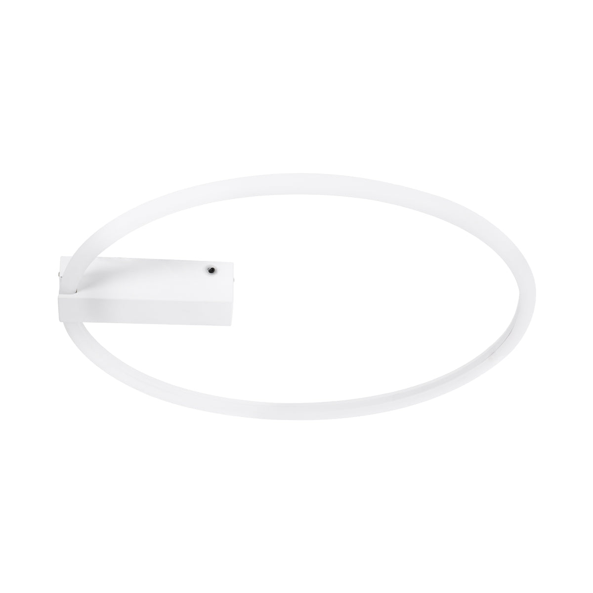 GloboStar® CINDERELLA 60981 Φωτιστικό Οροφής Δαχτυλίδι-Κύκλος LED CCT 30W 3360lm 360° AC 220-240V - Εναλλαγή Φωτισμού μέσω Τηλεχειριστηρίου All In One Ψυχρό 6000k+Φυσικό 4500k+Θερμό 2700k Dimmable Φ50cm - Λευκό - 3 Years Warranty - ledmania.gr