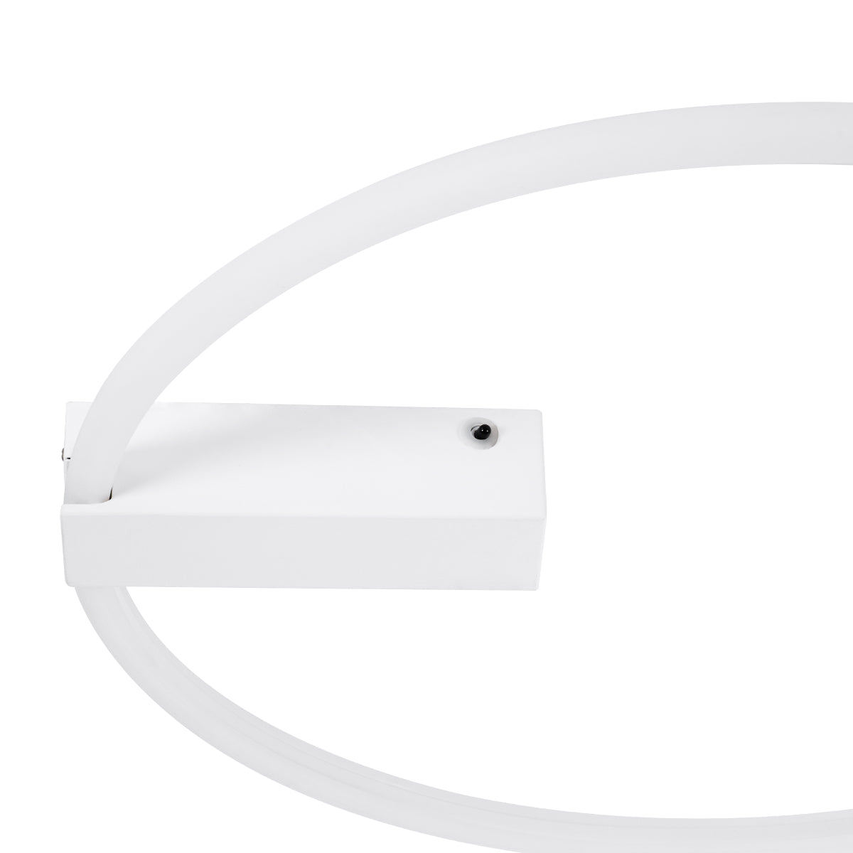 GloboStar® CINDERELLA 60981 Φωτιστικό Οροφής Δαχτυλίδι-Κύκλος LED CCT 30W 3360lm 360° AC 220-240V - Εναλλαγή Φωτισμού μέσω Τηλεχειριστηρίου All In One Ψυχρό 6000k+Φυσικό 4500k+Θερμό 2700k Dimmable Φ50cm - Λευκό - 3 Years Warranty - ledmania.gr