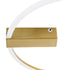 GloboStar® CINDERELLA 60982 Φωτιστικό Οροφής Δαχτυλίδι-Κύκλος LED CCT 30W 3360lm 360° AC 220-240V - Εναλλαγή Φωτισμού μέσω Τηλεχειριστηρίου All In One Ψυχρό 6000k+Φυσικό 4500k+Θερμό 2700k Dimmable Φ50cm - Χρυσό Βούρτσας - 3 Years Warranty - ledmania.gr