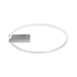 GloboStar® CINDERELLA 60983 Φωτιστικό Οροφής Δαχτυλίδι-Κύκλος LED CCT 30W 3360lm 360° AC 220-240V - Εναλλαγή Φωτισμού μέσω Τηλεχειριστηρίου All In One Ψυχρό 6000k+Φυσικό 4500k+Θερμό 2700k Dimmable Φ50cm - Χρώμιο Νικελ - 3 Years Warranty - ledmania.gr