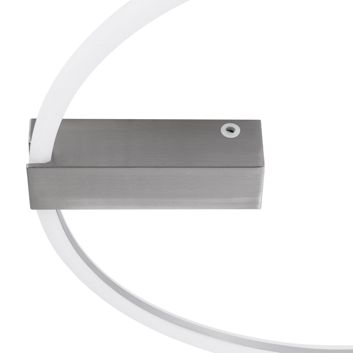 GloboStar® CINDERELLA 60983 Φωτιστικό Οροφής Δαχτυλίδι-Κύκλος LED CCT 30W 3360lm 360° AC 220-240V - Εναλλαγή Φωτισμού μέσω Τηλεχειριστηρίου All In One Ψυχρό 6000k+Φυσικό 4500k+Θερμό 2700k Dimmable Φ50cm - Χρώμιο Νικελ - 3 Years Warranty - ledmania.gr