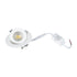 GloboStar® LEXIS JOINT 60990 Χωνευτό LED Κινούμενο Spot Downlight 7W 680lm 45° AC 220-240V IP44 Φ12cm x Υ3.1cm - Στρόγγυλο - Λευκό - Φυσικό Λευκό 4500K - Bridgelux Chip - TÜV Certified Driver - 5 Years Warranty