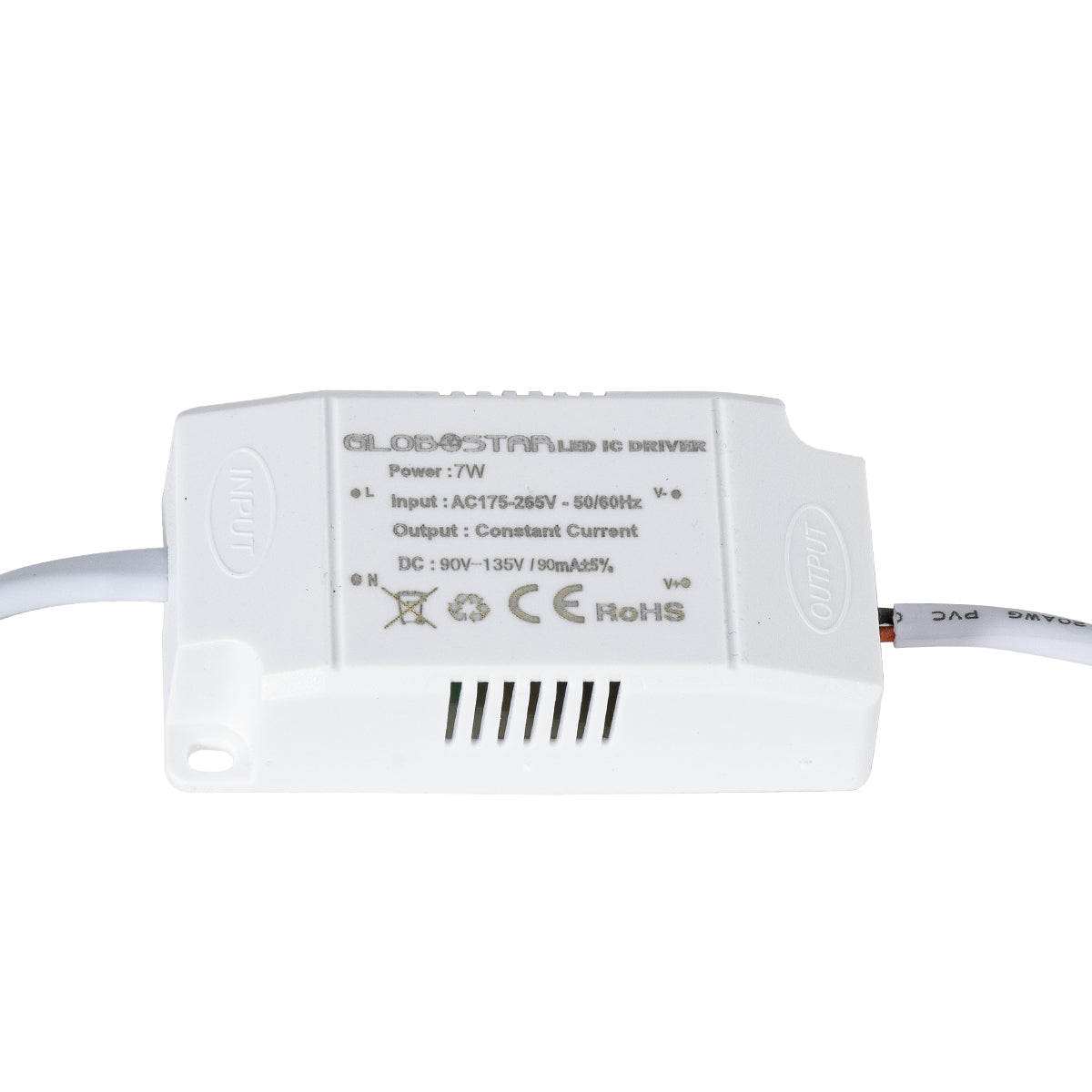 GloboStar® LEXIS JOINT 60990 Χωνευτό LED Κινούμενο Spot Downlight 7W 680lm 45° AC 220-240V IP44 Φ12cm x Υ3.1cm - Στρόγγυλο - Λευκό - Φυσικό Λευκό 4500K - Bridgelux Chip - TÜV Certified Driver - 5 Years Warranty - ledmania.gr