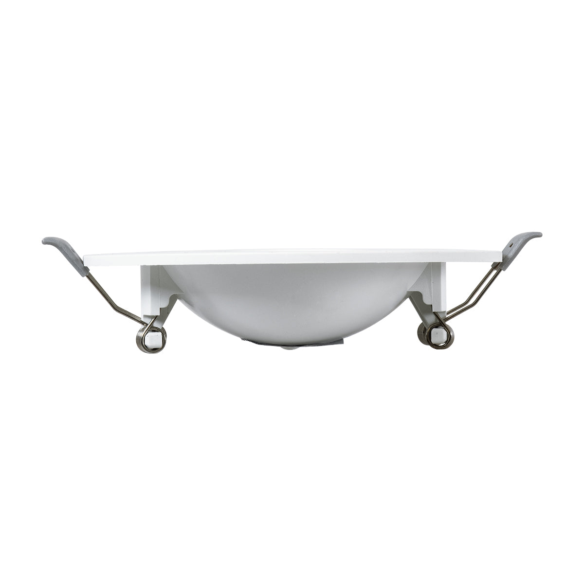 GloboStar® LEXIS JOINT 60991 Χωνευτό LED Κινούμενο Spot Downlight 7W 660lm 45° AC 220-240V IP44 Φ12cm x Υ3.1cm - Στρόγγυλο - Λευκό - Θερμό Λευκό 2700K - Bridgelux Chip - TÜV Certified Driver - 5 Years Warranty - ledmania.gr