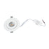 GloboStar® LEXIS JOINT 60991 Χωνευτό LED Κινούμενο Spot Downlight 7W 660lm 45° AC 220-240V IP44 Φ12cm x Υ3.1cm - Στρόγγυλο - Λευκό - Θερμό Λευκό 2700K - Bridgelux Chip - TÜV Certified Driver - 5 Years Warranty