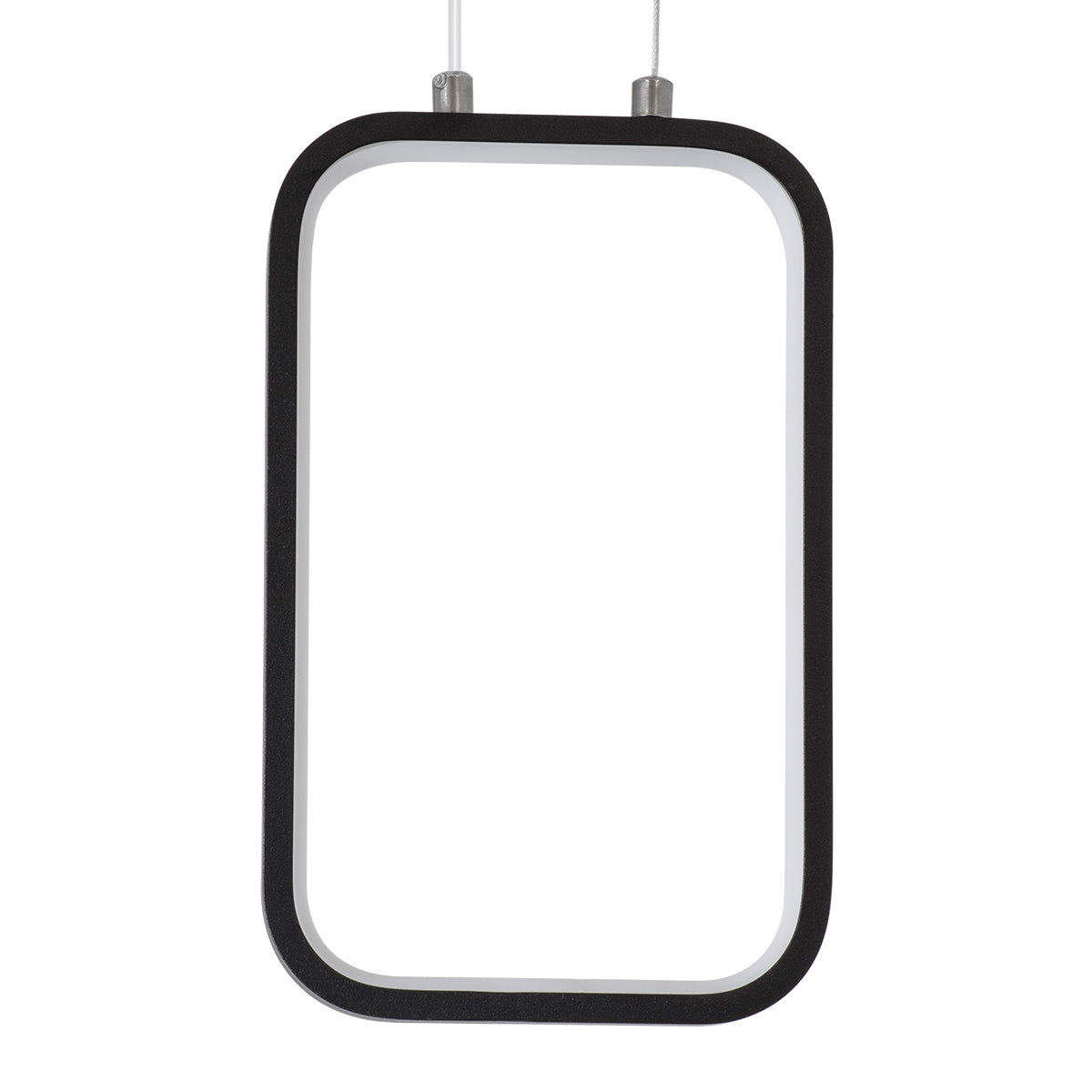 GloboStar® DEROBA 61298 Κρεμαστό Φωτιστικό Οροφής Linear Design LED CCT 12W 1320lm 360° AC 220-240V - Εναλλαγή Φωτισμού μέσω Διακόπτη On/Off All In One Ψυχρό 6000k+Φυσικό 4500k+Θερμό 2700k Μ16 x Π1.6 x Υ25.5cm - Μαύρο - 3 Years Warranty - ledmania.gr