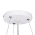 GloboStar® CASPER 61018 Κρεμαστή Πλαφονιέρα Οροφής LED CCT 76W 8372lm 120° AC 220-240V - Εναλλαγή Φωτισμού μέσω Τηλεχειριστηρίου All In One Ψυχρό Λευκό 6000k+Φυσικό Λευκό 4500k+Θερμό Λευκό 2700k Dimmable Φ45cm - Λευκό - 3 Years Warranty - ledmania.gr